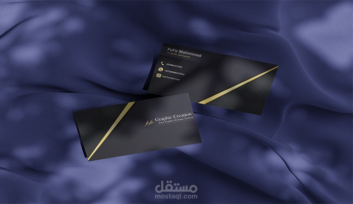 تصميم Business Card احترافي وبجودة عالية
