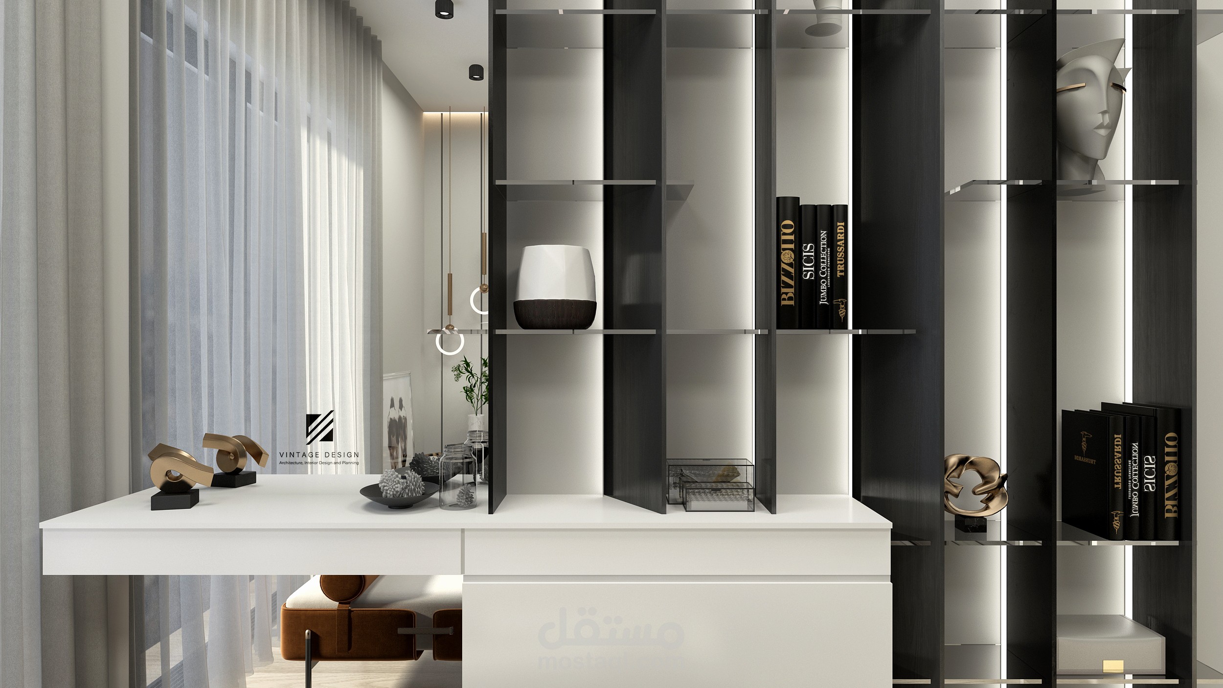 تصميم مودرن لغرفة نوم