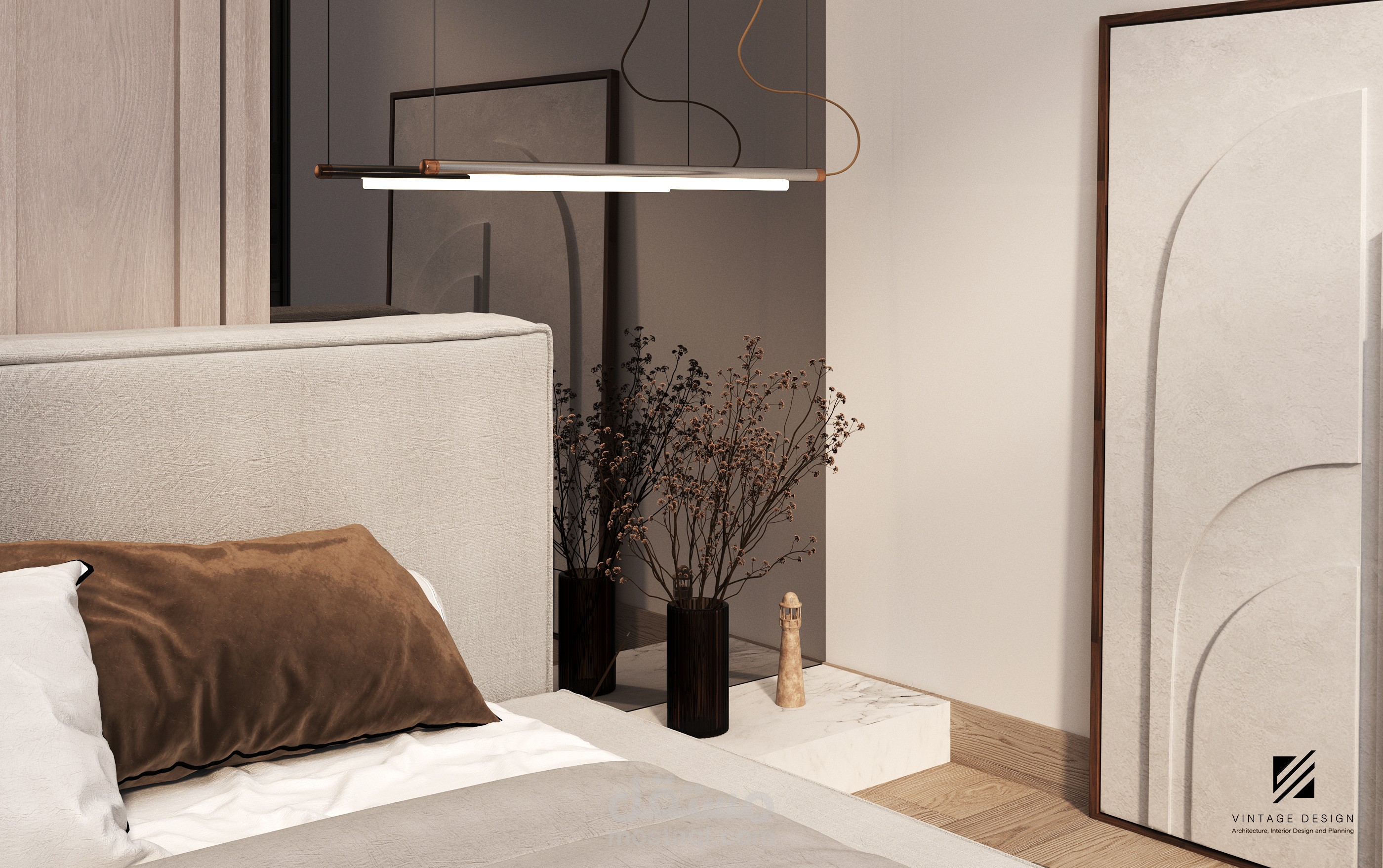 غرفة نوم ماستر مودرن