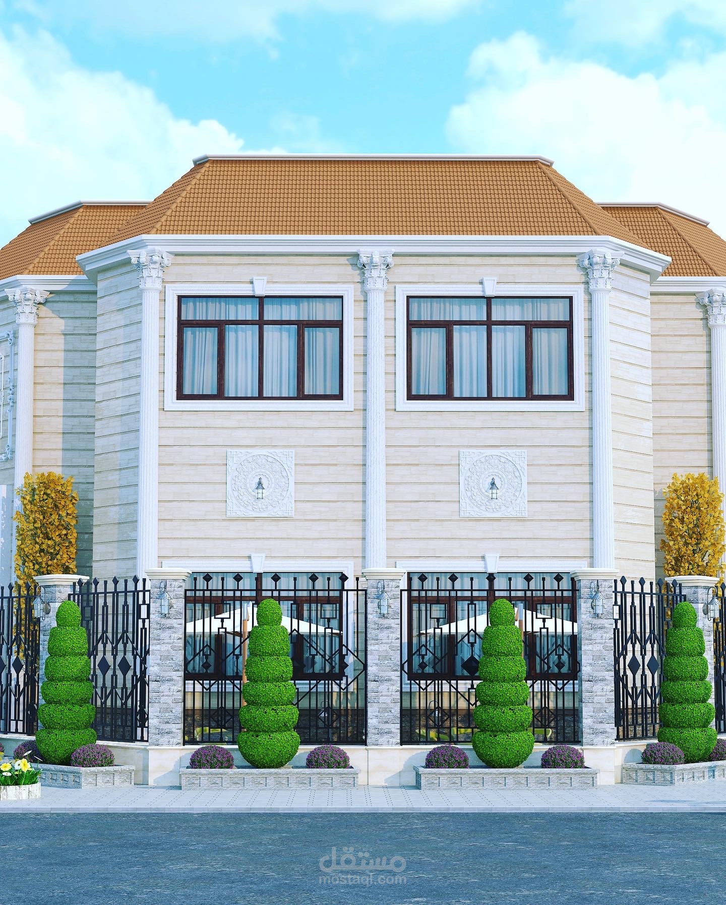 فيلا الطايف المملكة العربية السعودية