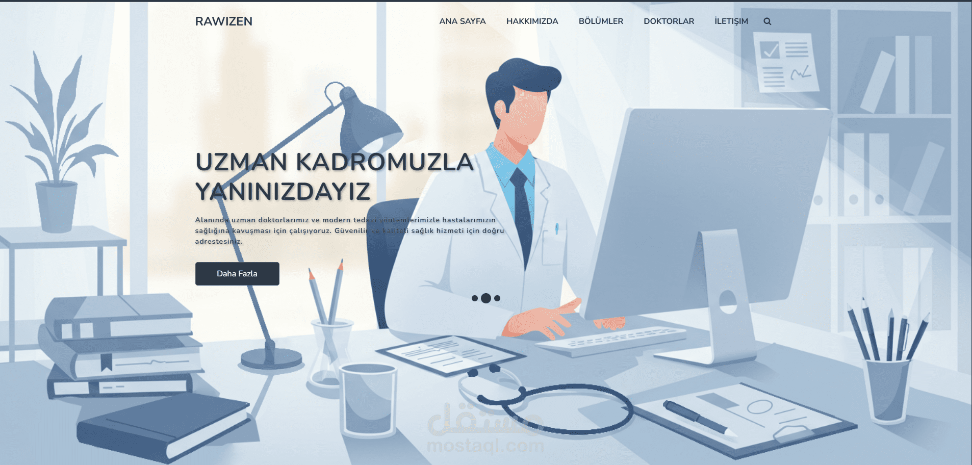 RawiZen – موقع صحي متكامل