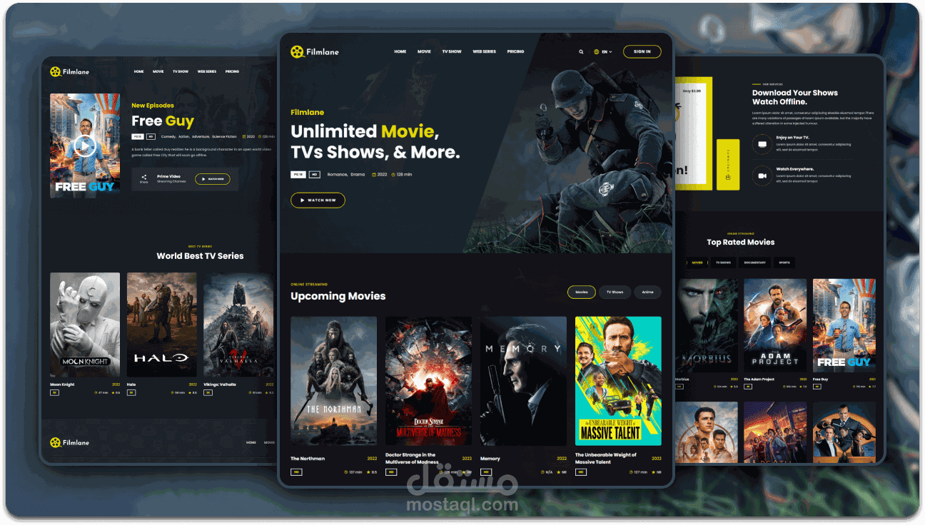 Filmlane  Online movie store