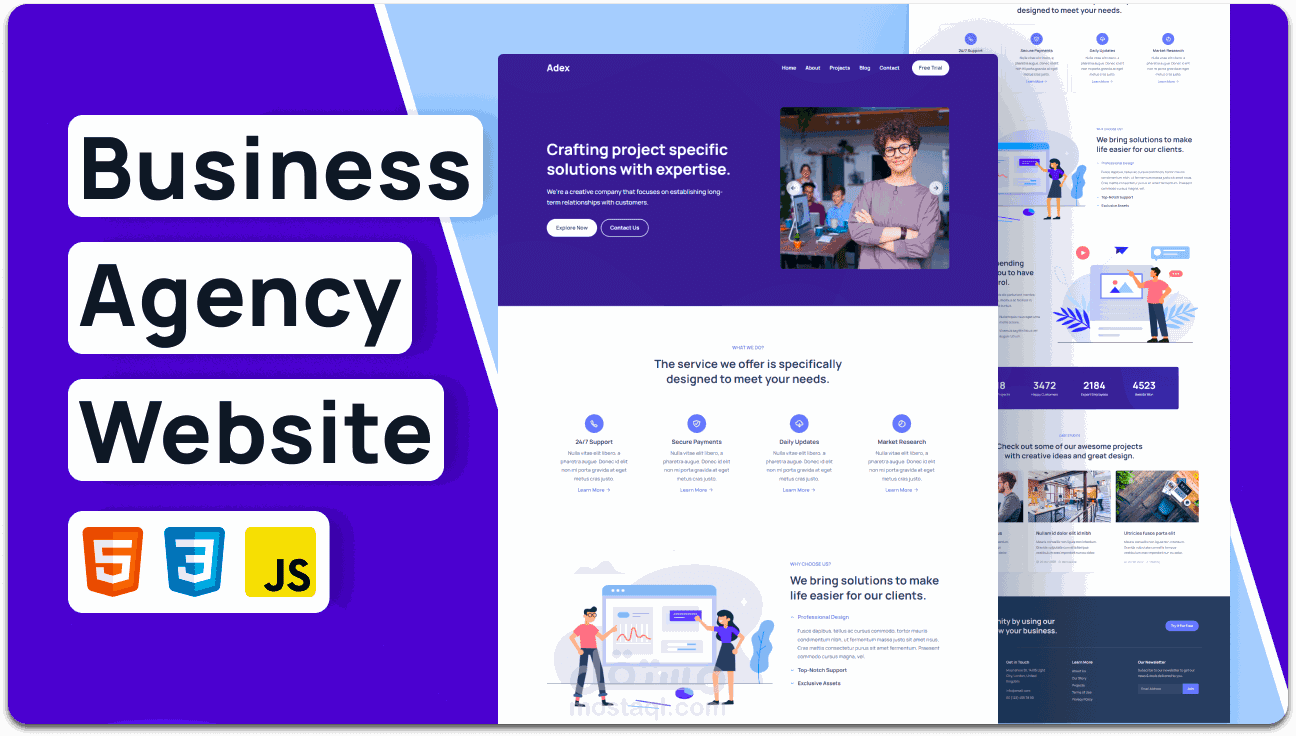 Business Agency Website