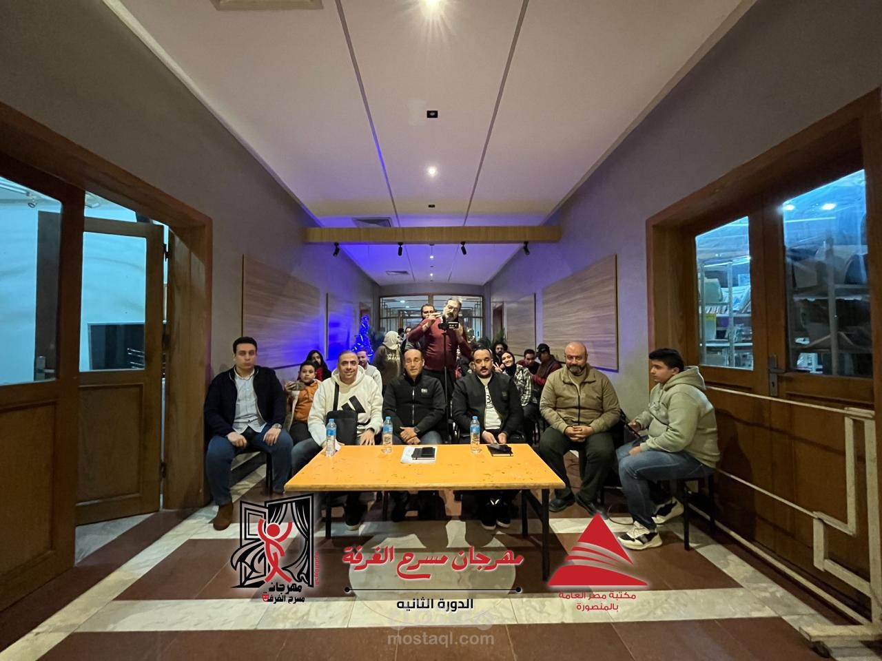 فديو توثيقي لفاعاليات يوم لمهرجان مسرح الغرفة بمكتبة مصر العامة بالمنصورة