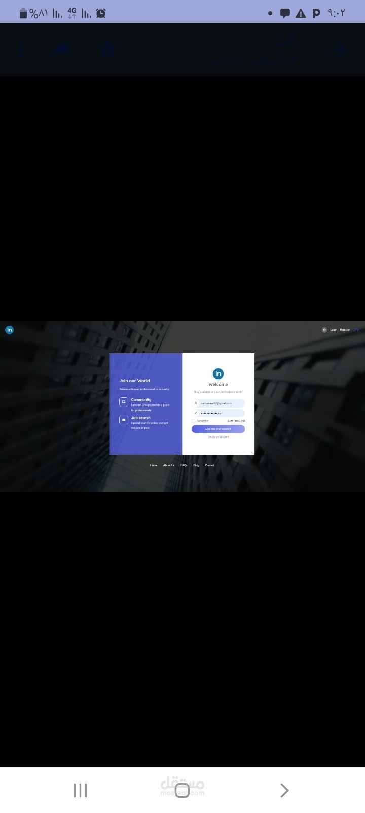 A community website for social &searching for jobs