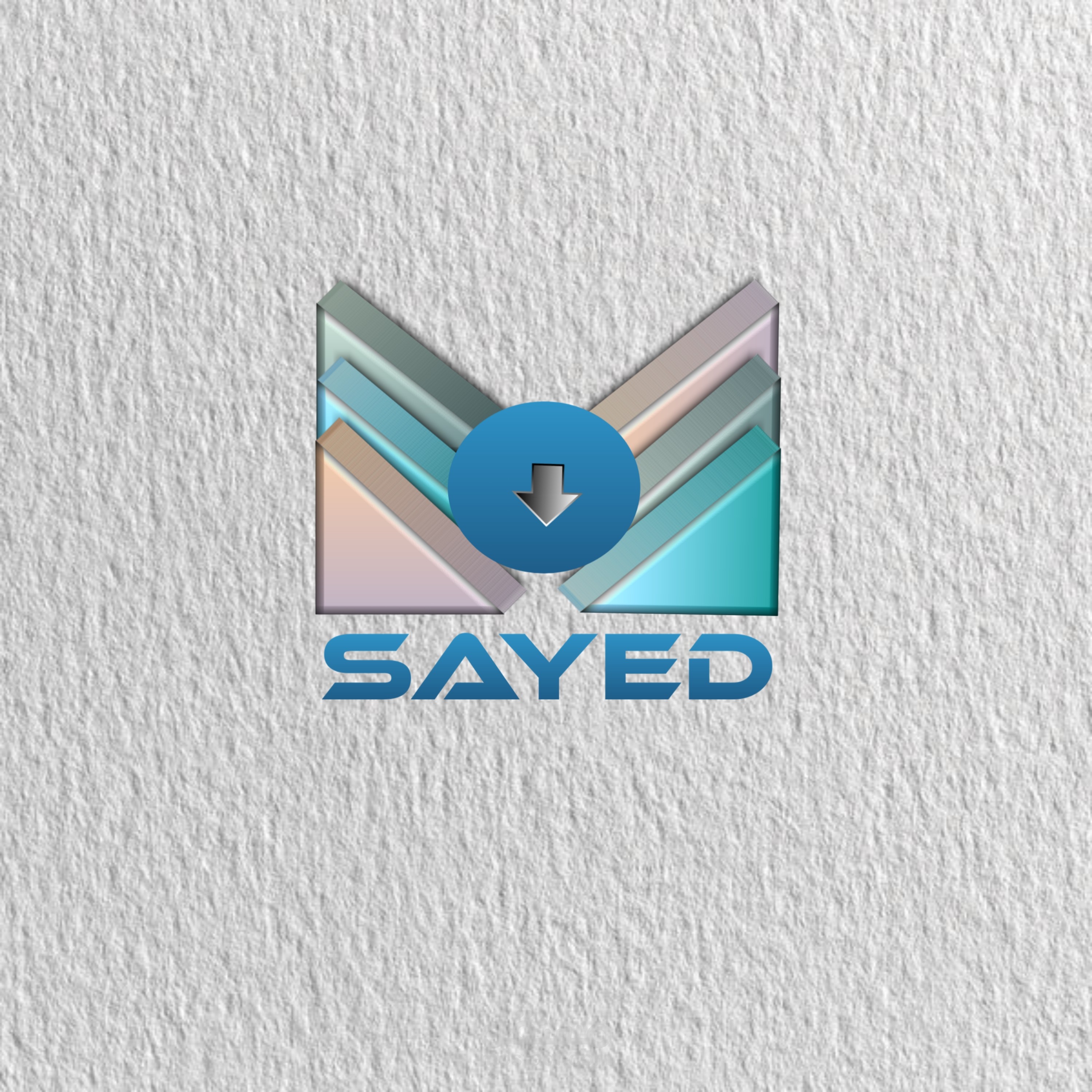 عمل شعار باسم sayed