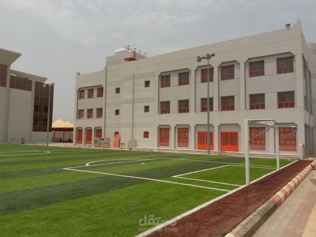 انشاء و shop drawing  انشاء الابتدائية السابعة و الثمانون