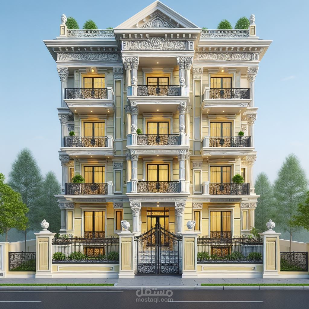 واجهة معمارية كلاسيك