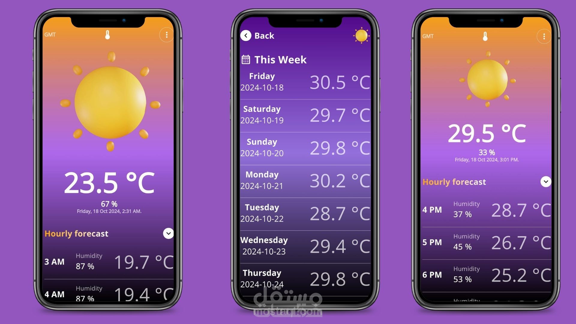 تطبيق الطقس باستخدام Flutter و OpenWeatherMap API