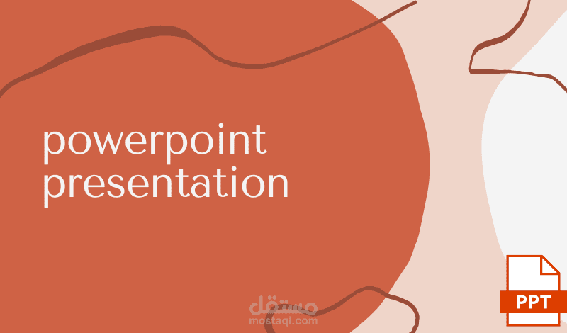 تصميم شرائح بوربوينت باللغة العربية والانجليزية POWER POINT