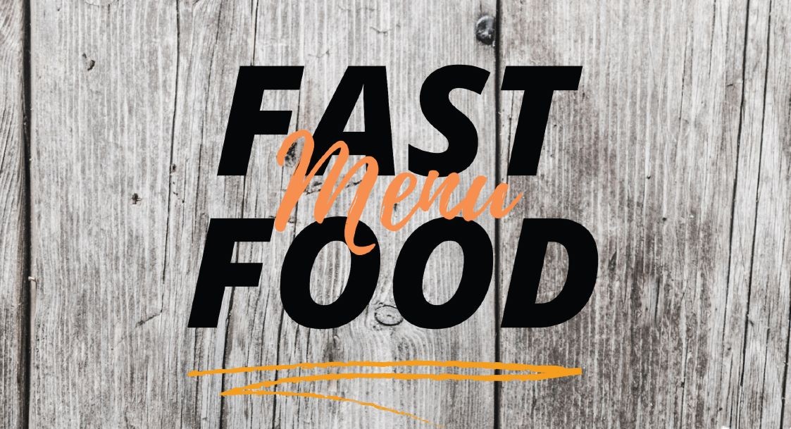 تصميم قائمة الطعام- menu