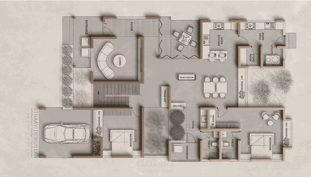تصميم مخططات معمارية مميزة