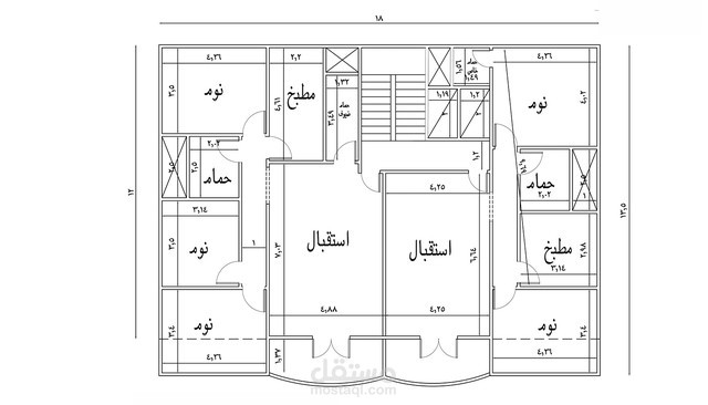 تصميم معماري لفيلتك او منزلك عبر الاوتوكاد