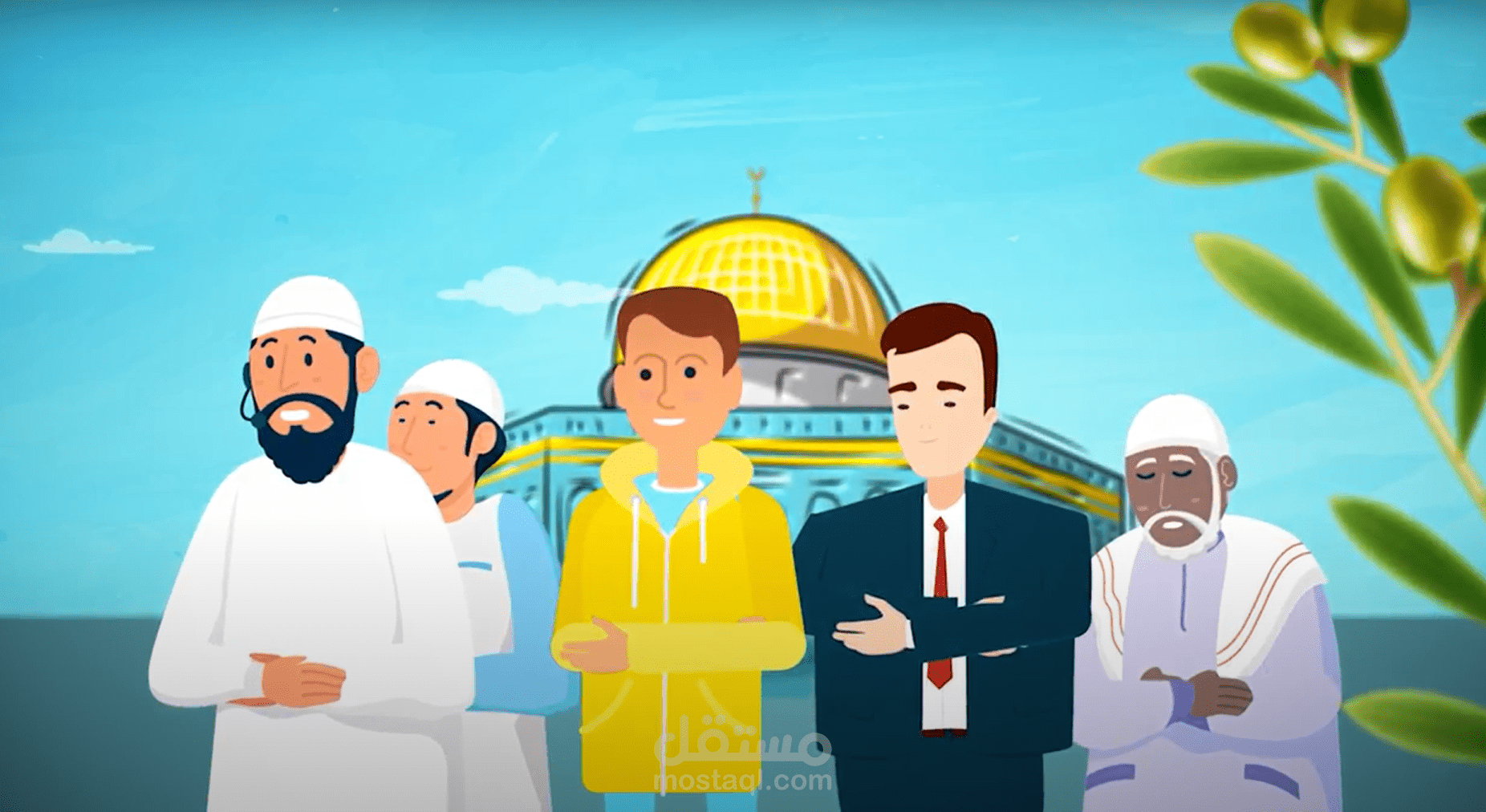 موشن جرافيك لجمعية البركة الجزائرية