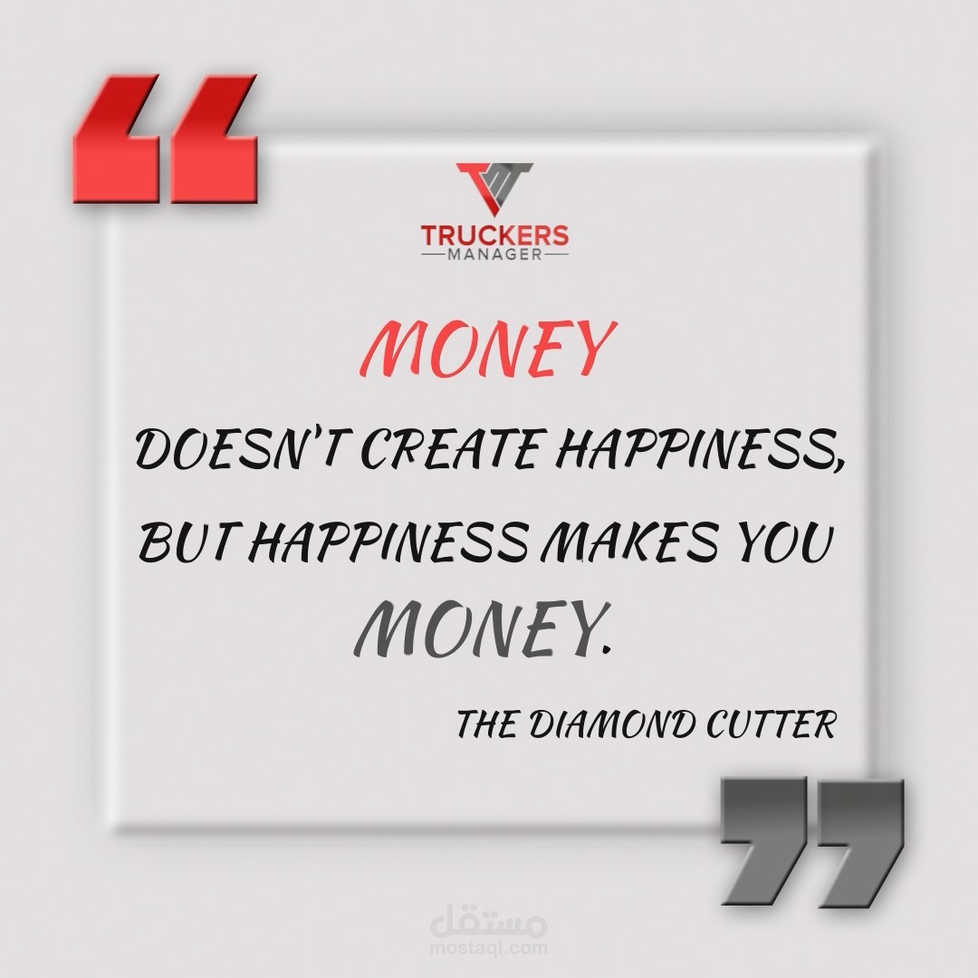 Quote motion design for an instagram page