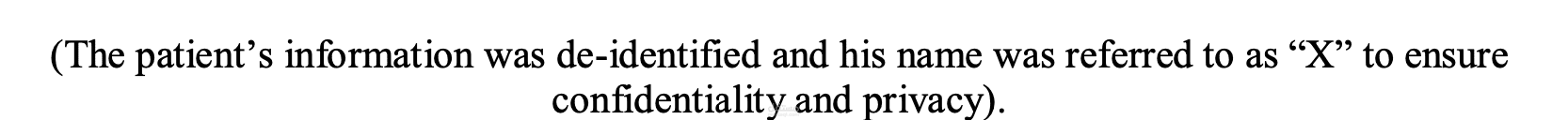 Medical case Commentary