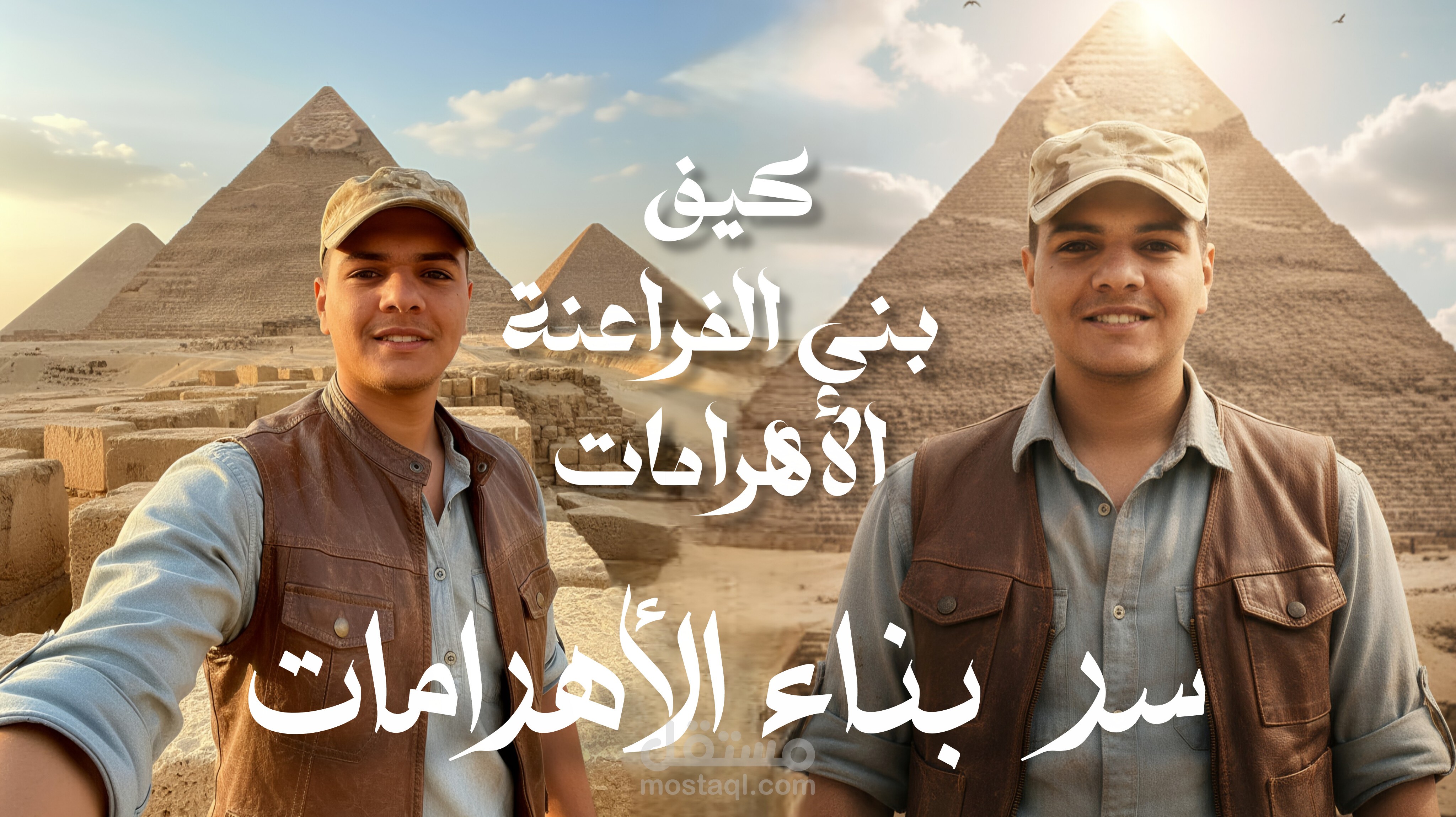 مجموعة من أغلفة فيديوهات اليوتيوب وتيكتوك