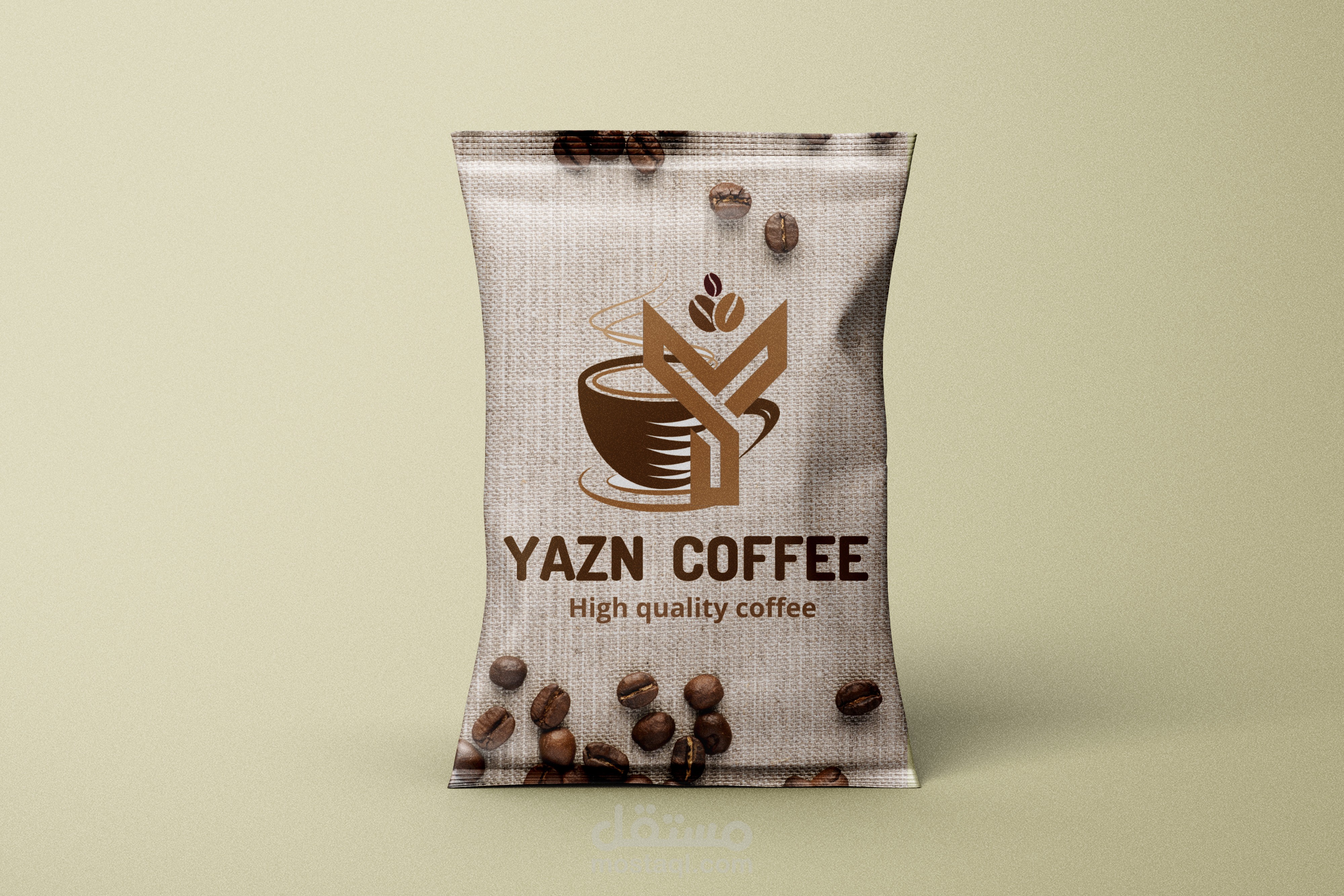 شعار محل قهوة
