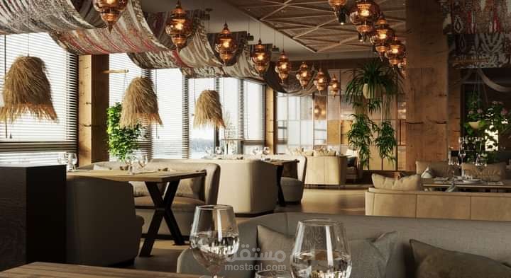 صورة لتصميم مطعم