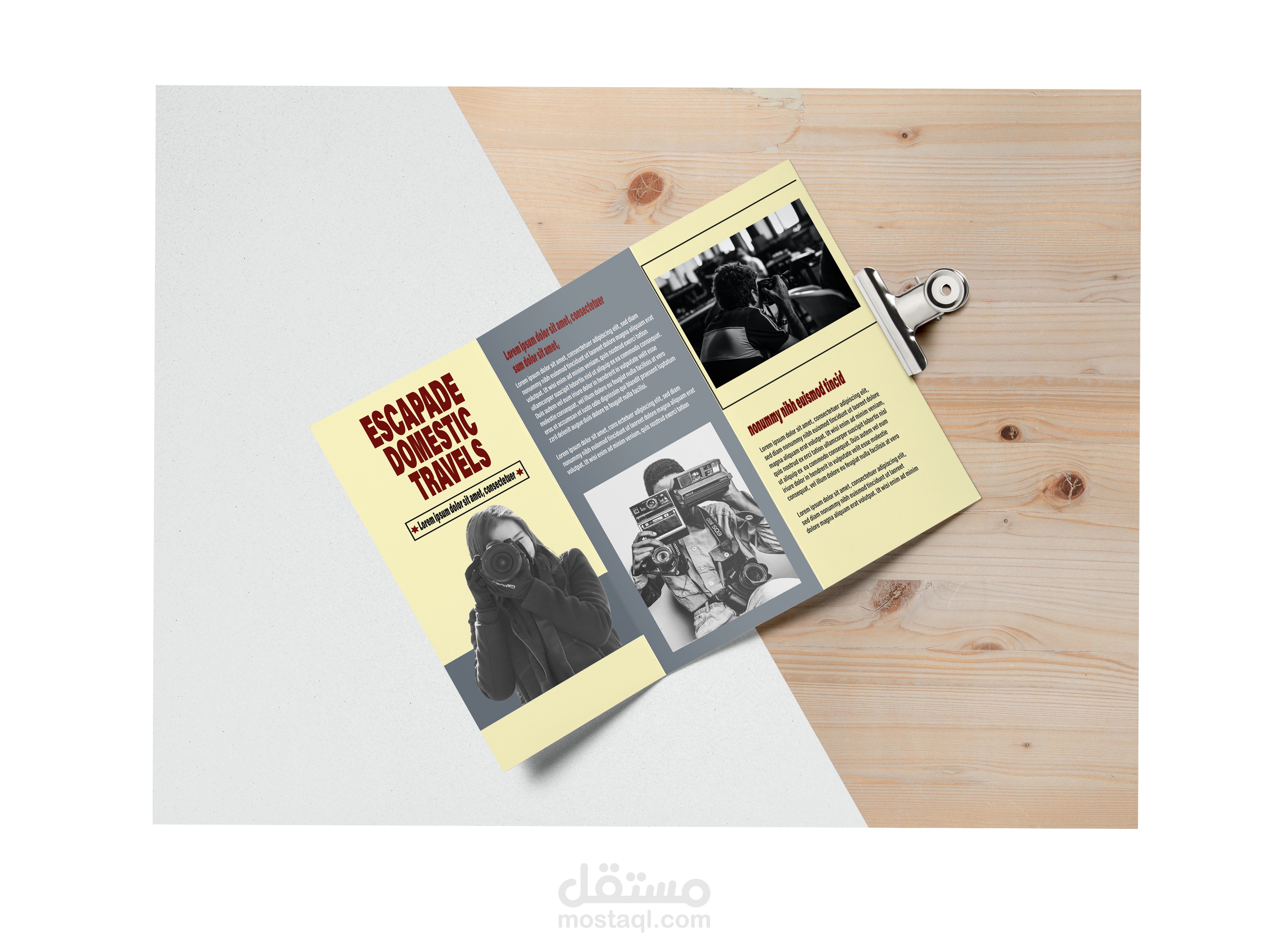 تصميم بروشور