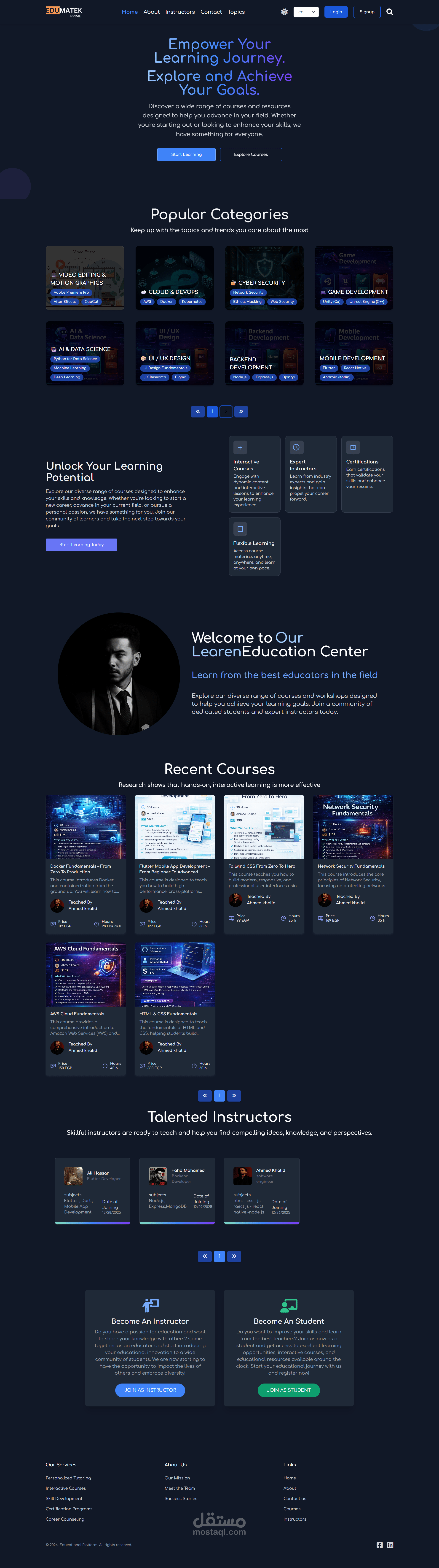 Educational Dashboard System (Edumatik)