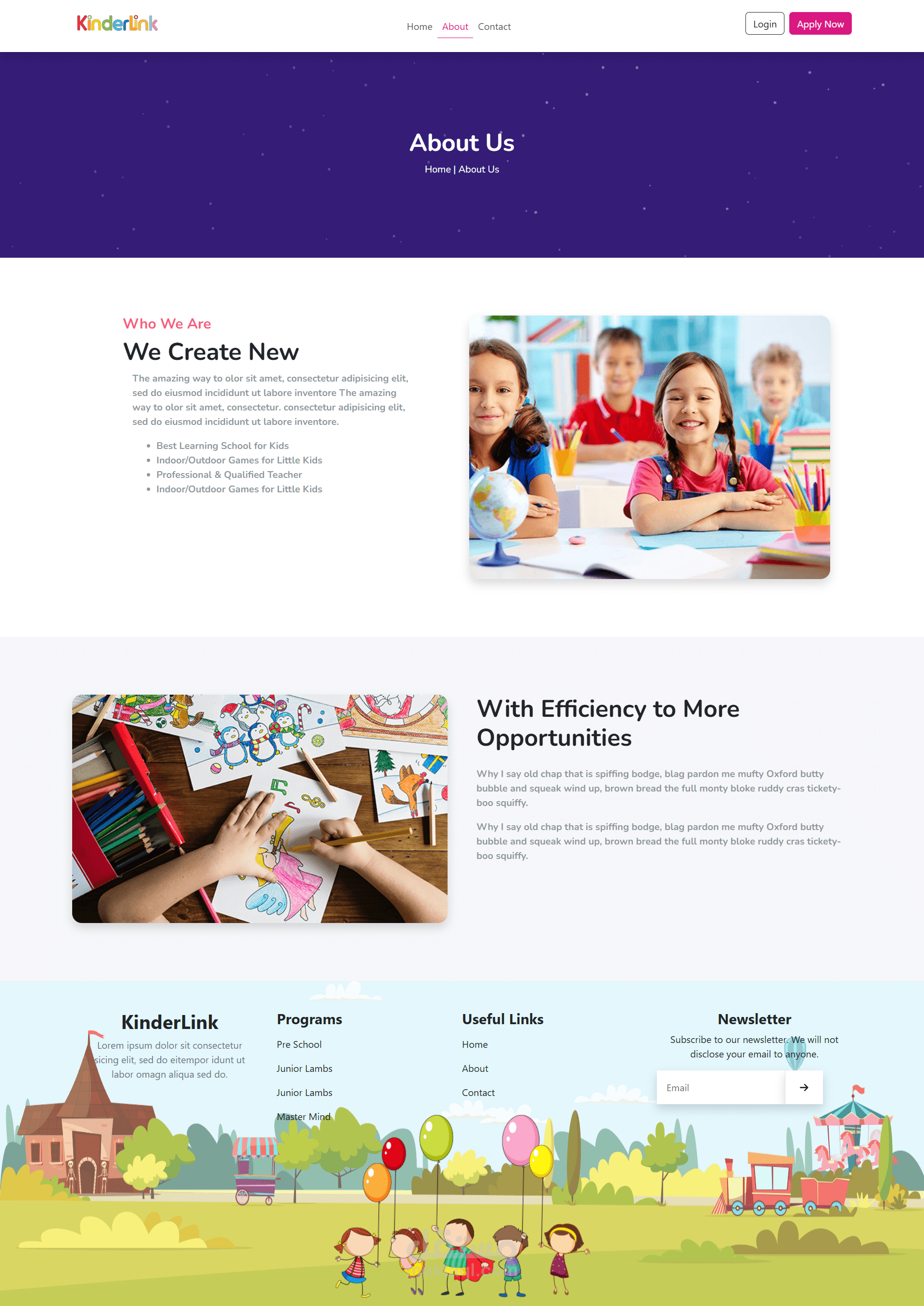 Kinder-Link is a comprehensive nursery management platform t