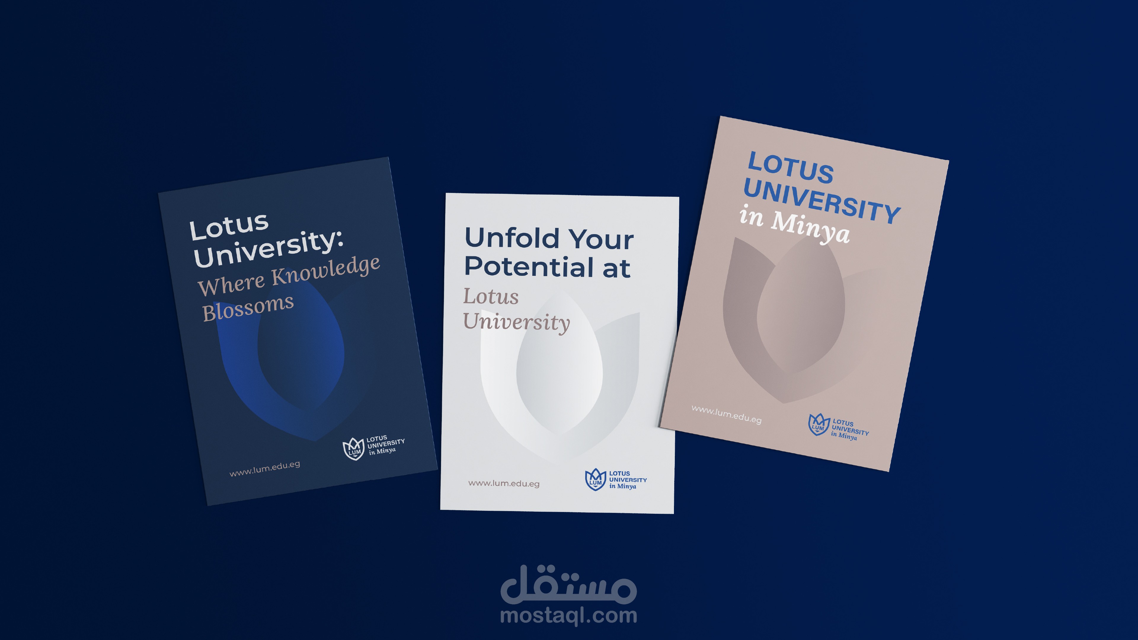 Lotus University Brand identity
