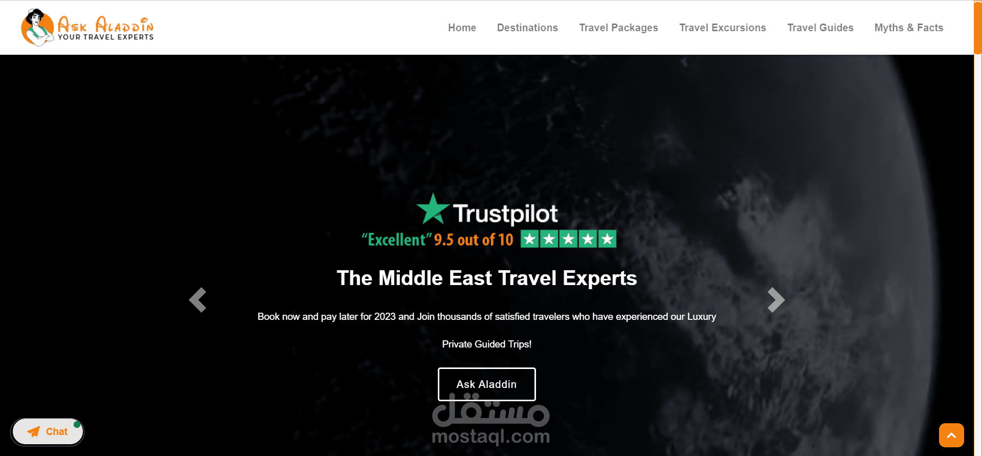 Ask Aladdin, the Middle East Travel Experts