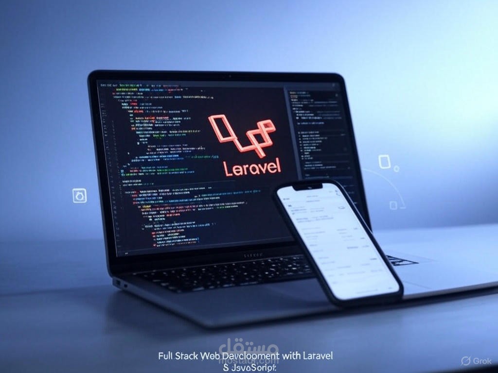 إنشاء تطبيقات ويب احترافية باستخدام PHP Laravel