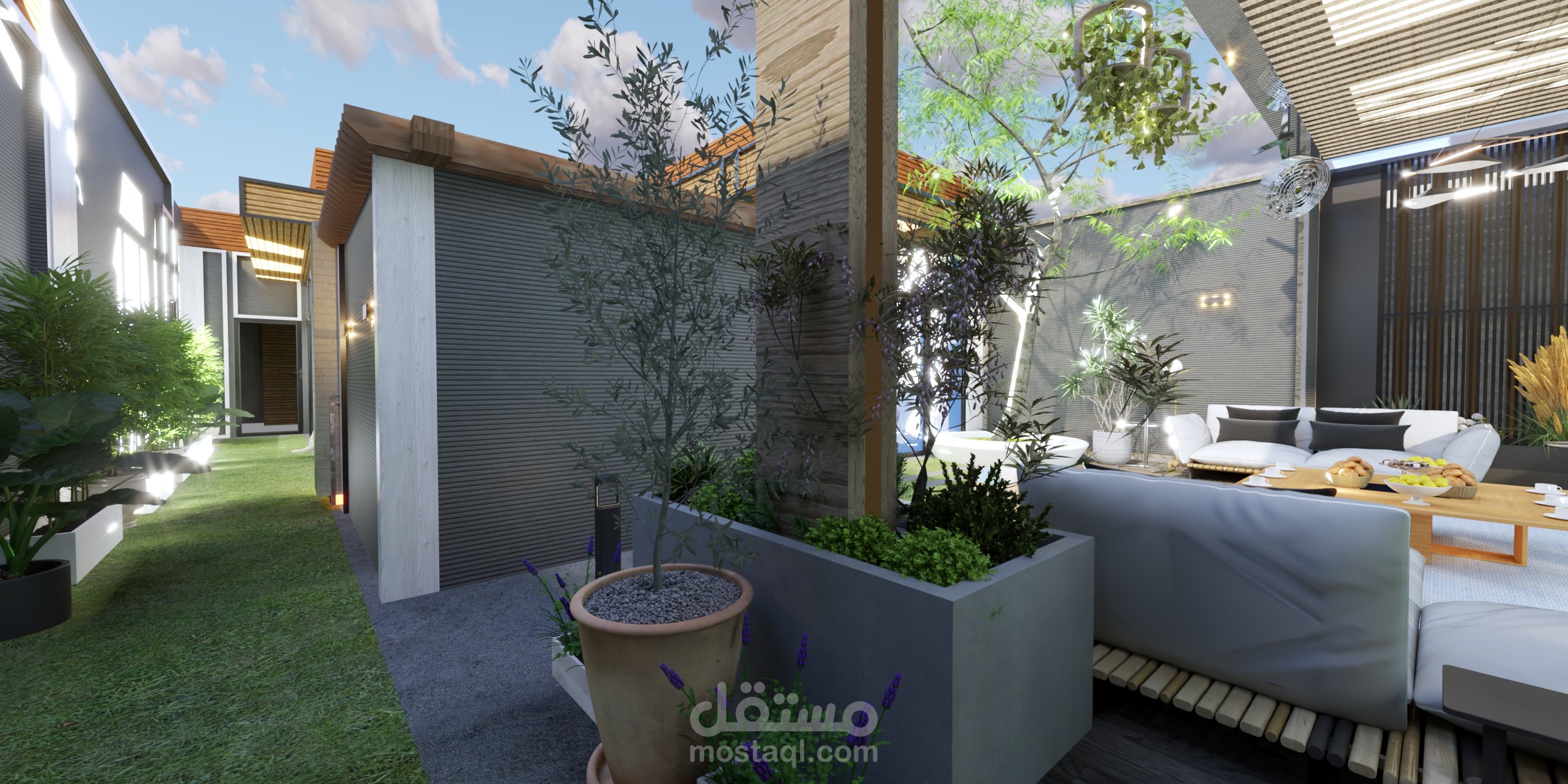 تصميم روف سطحي في الطايف 2