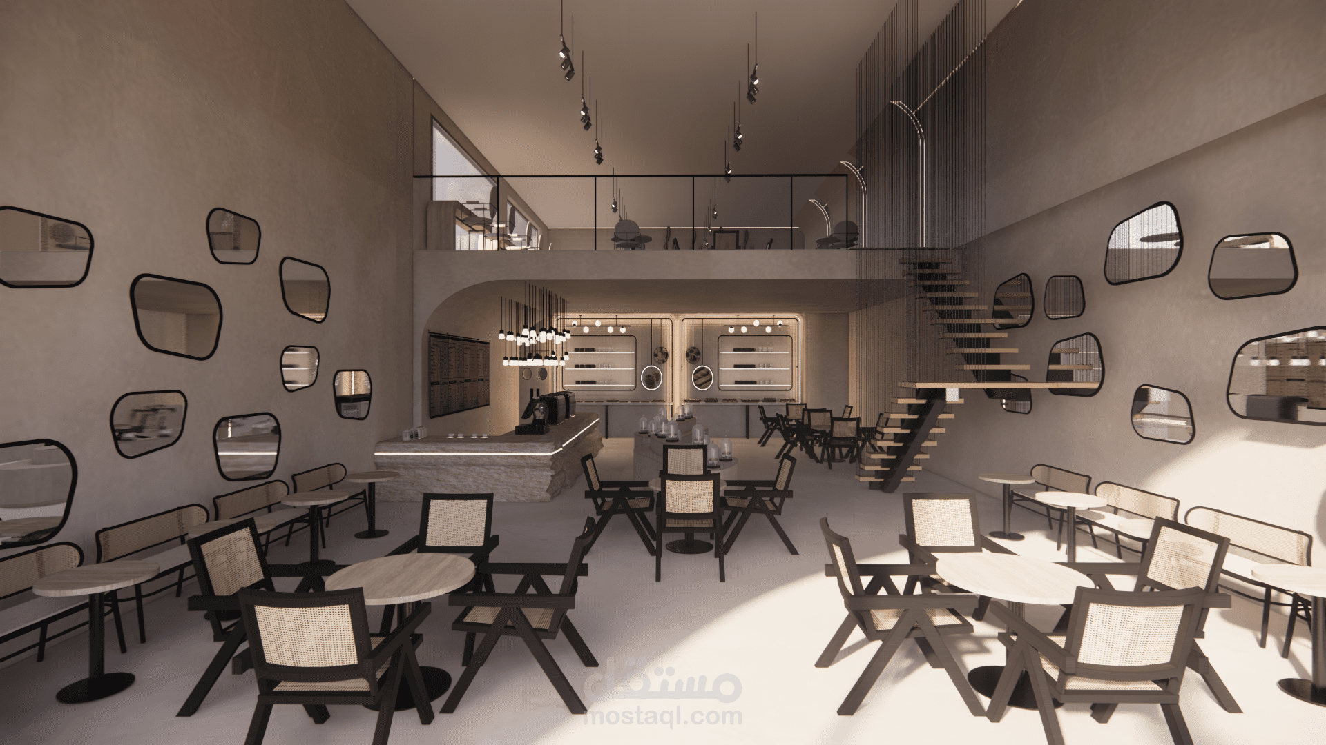 تصميم كافيه