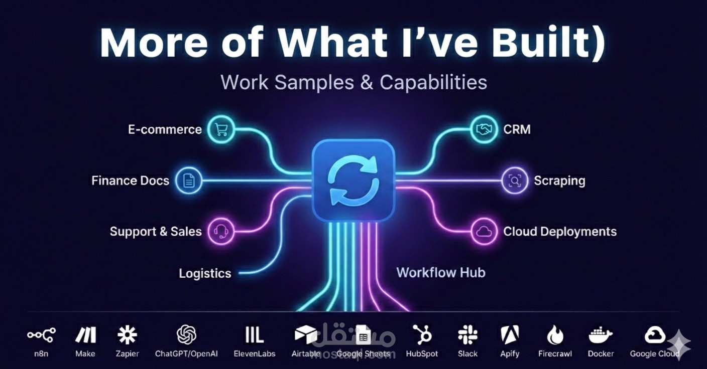 المزيد من ما عملت عليه