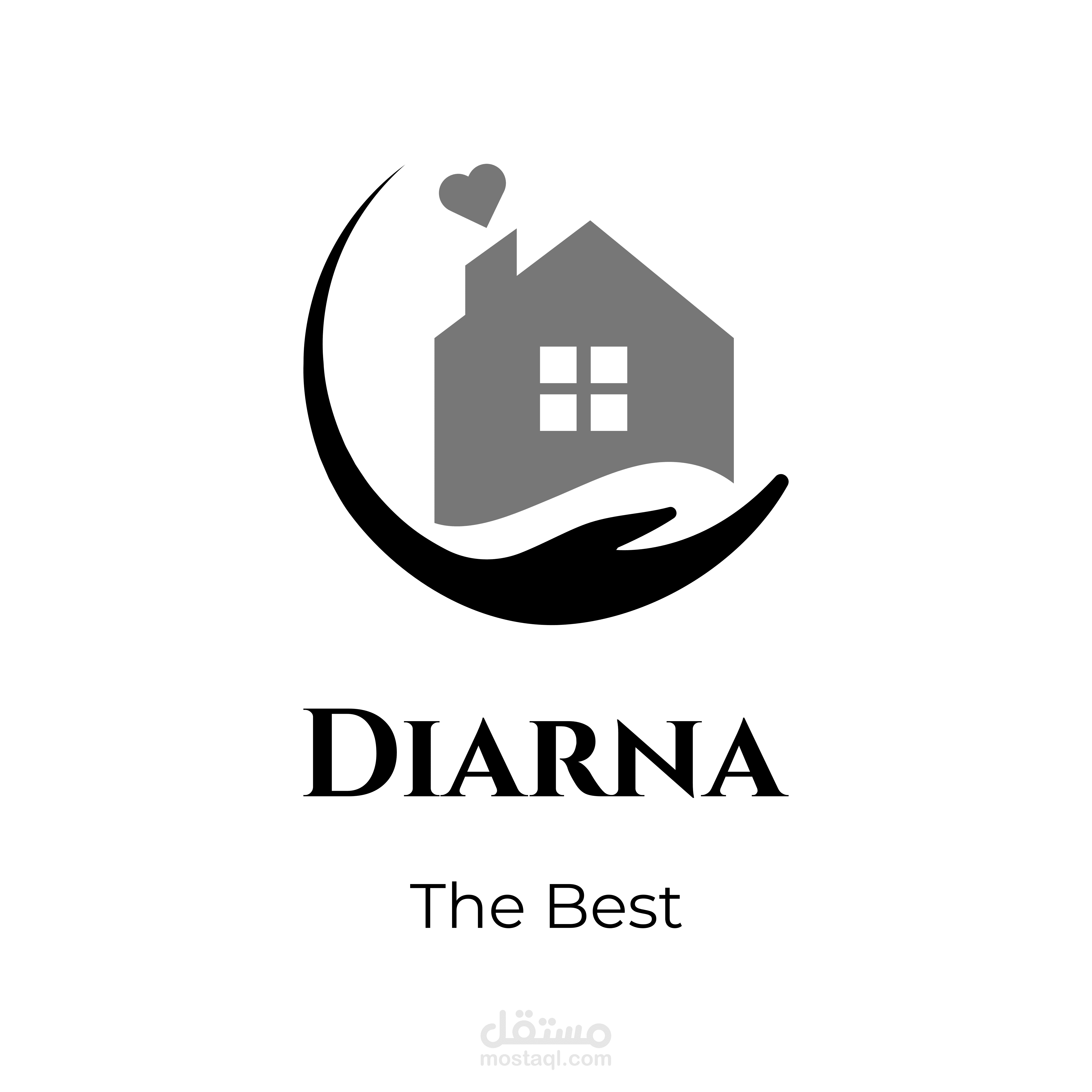 تصميم لوجو لشركه استثمار عقاري