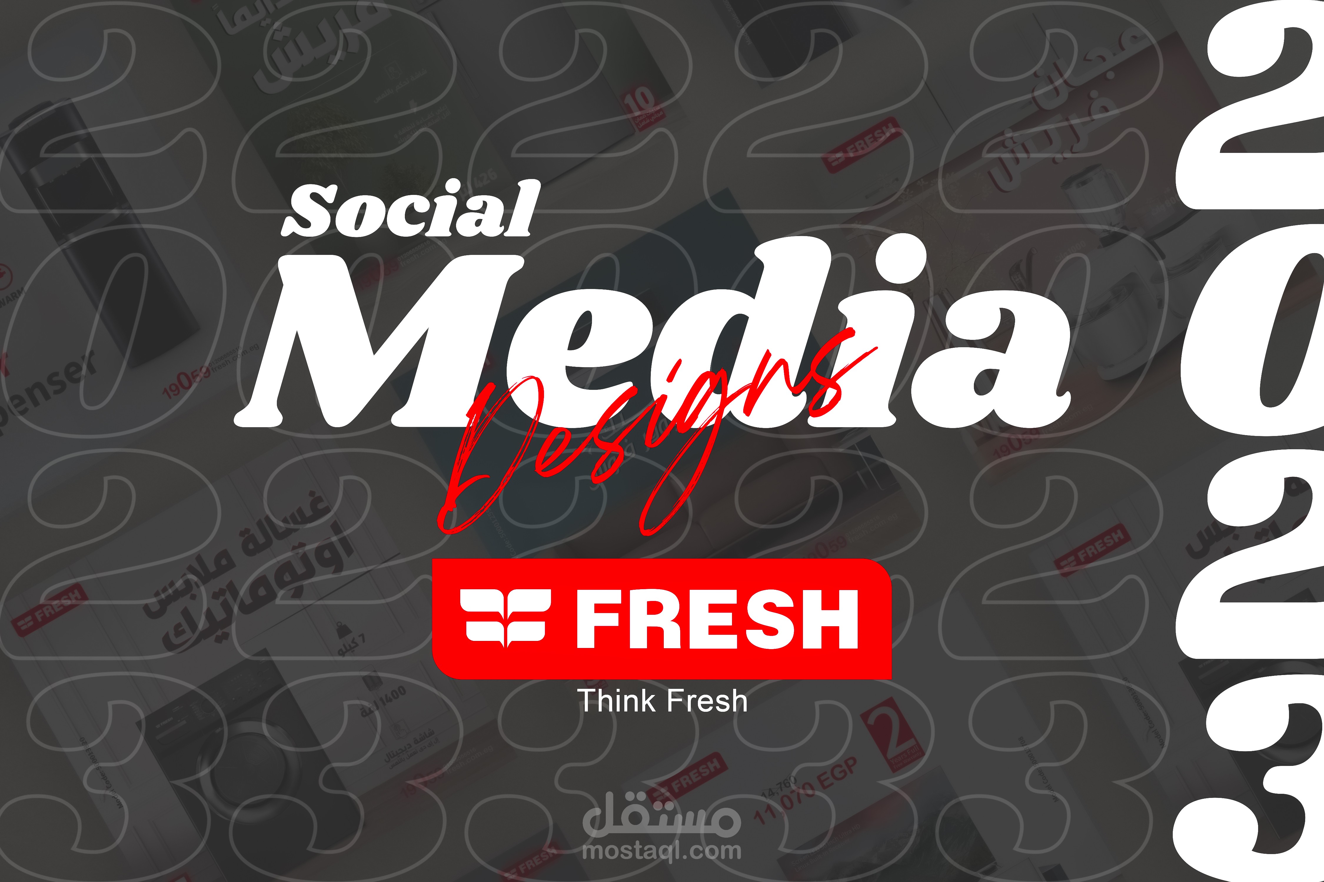 social media designs for fresh electric company