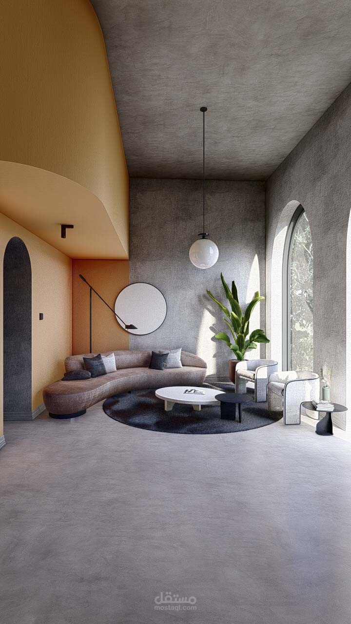 تصميم داخلي عصري