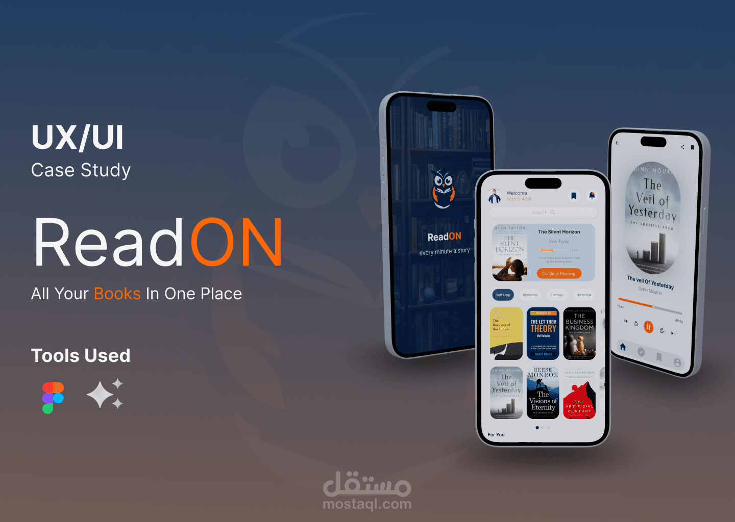 ReadON | UX/UI Case Study for a Reading App