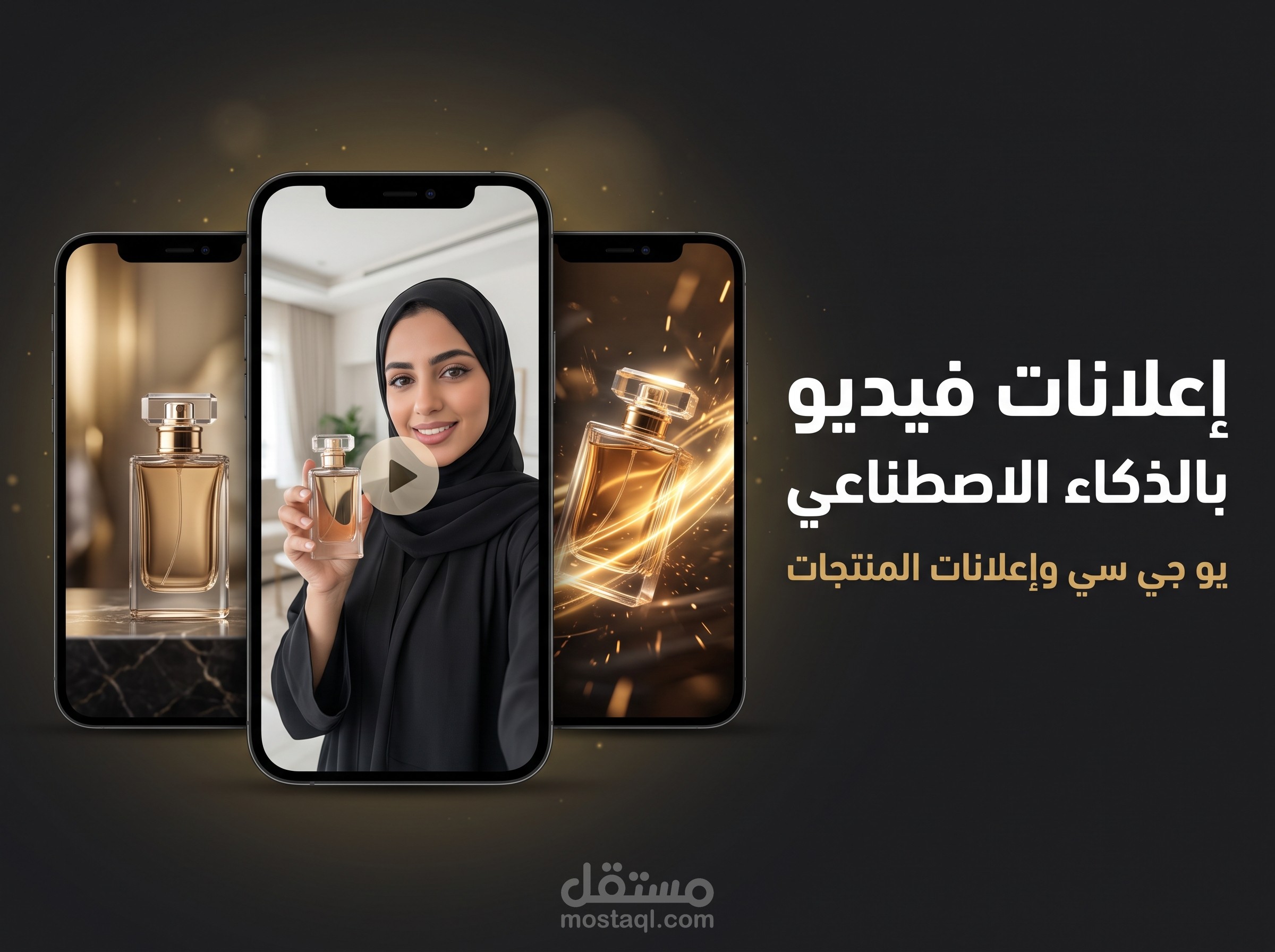 مونتير إعلانات فيديو بالذكاء الاصطناعي | يو جي سي وإعلانات المنتجات | ميتا وتيك توك وريلز