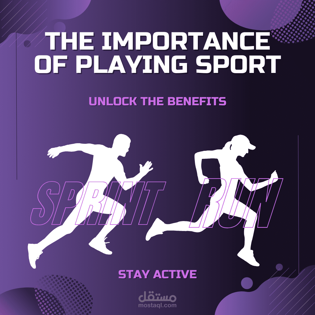 The importance of playing sport