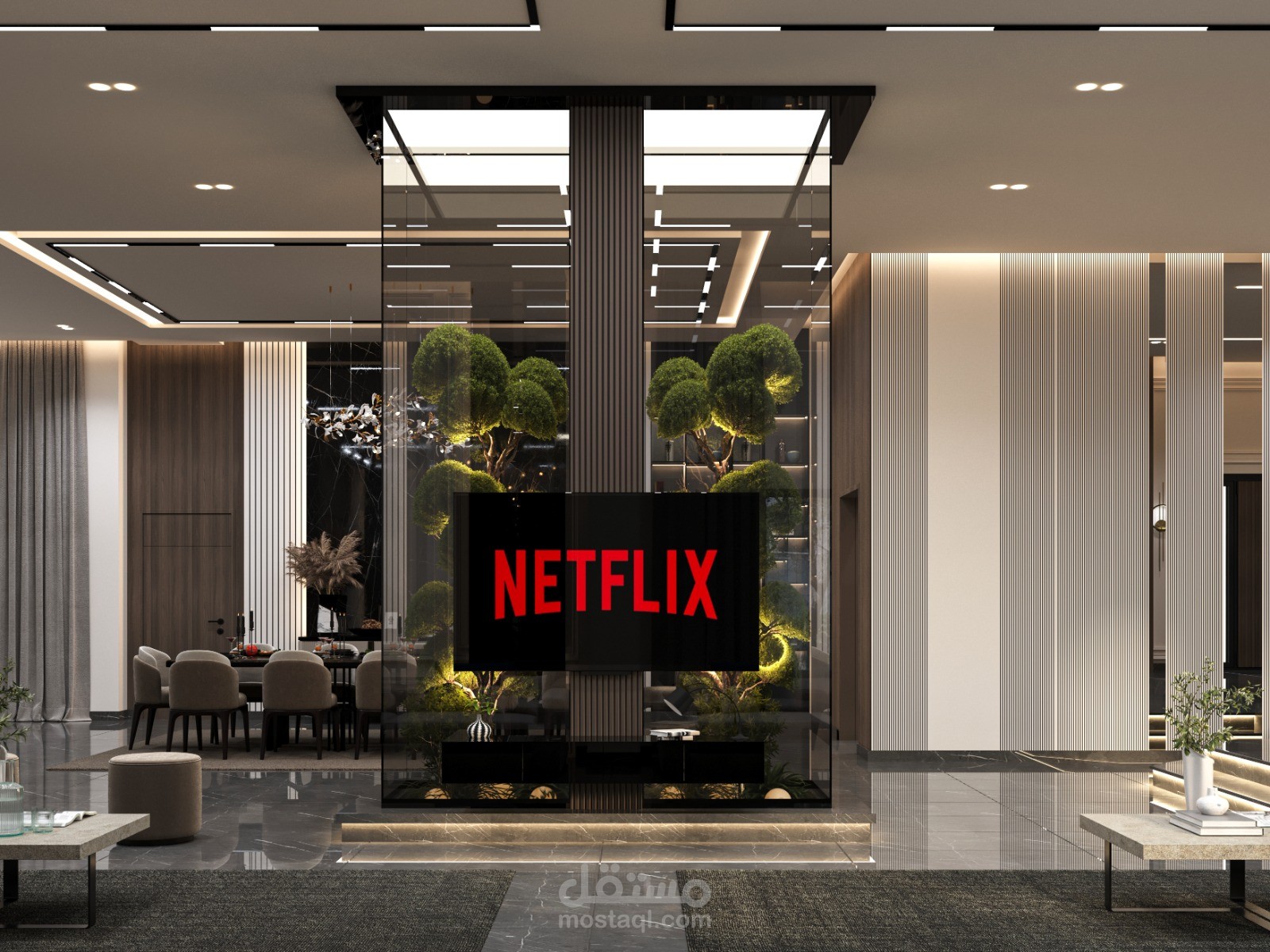 "Modern Luxury Reception "