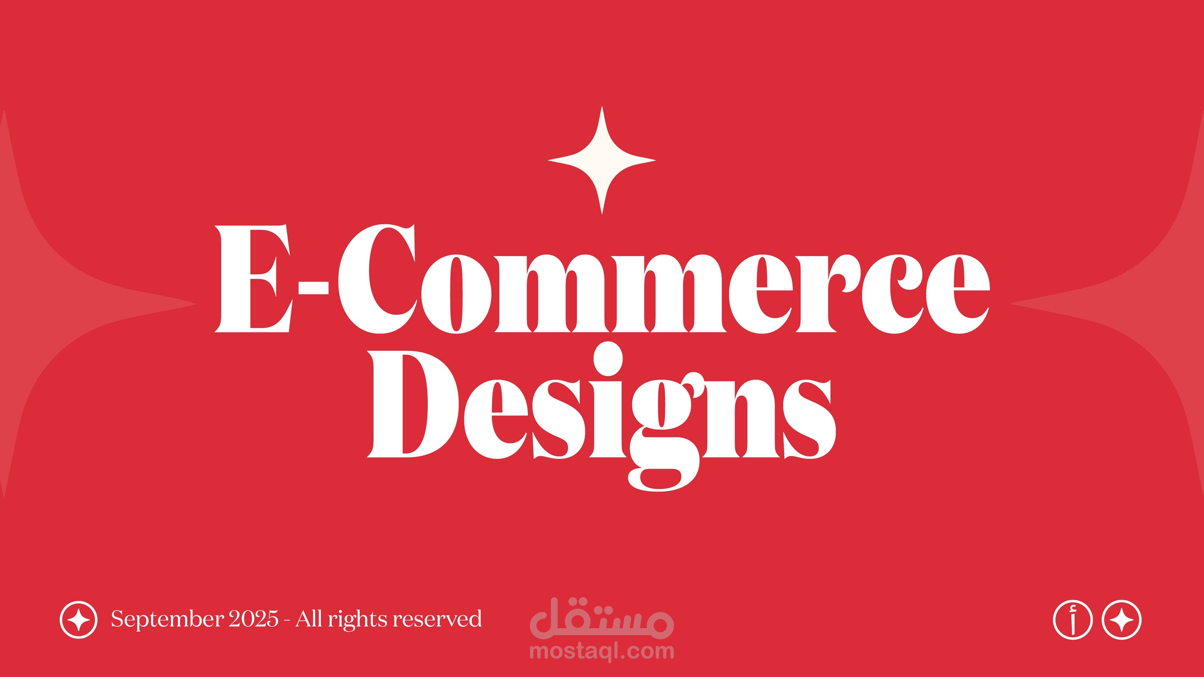 تصاميم بانرات وصور منتجات احترافية للمتاجر الإلكترونية | E-Commerce Banners & Product Images Design