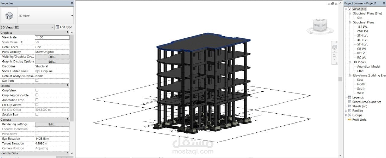3d Revit Model