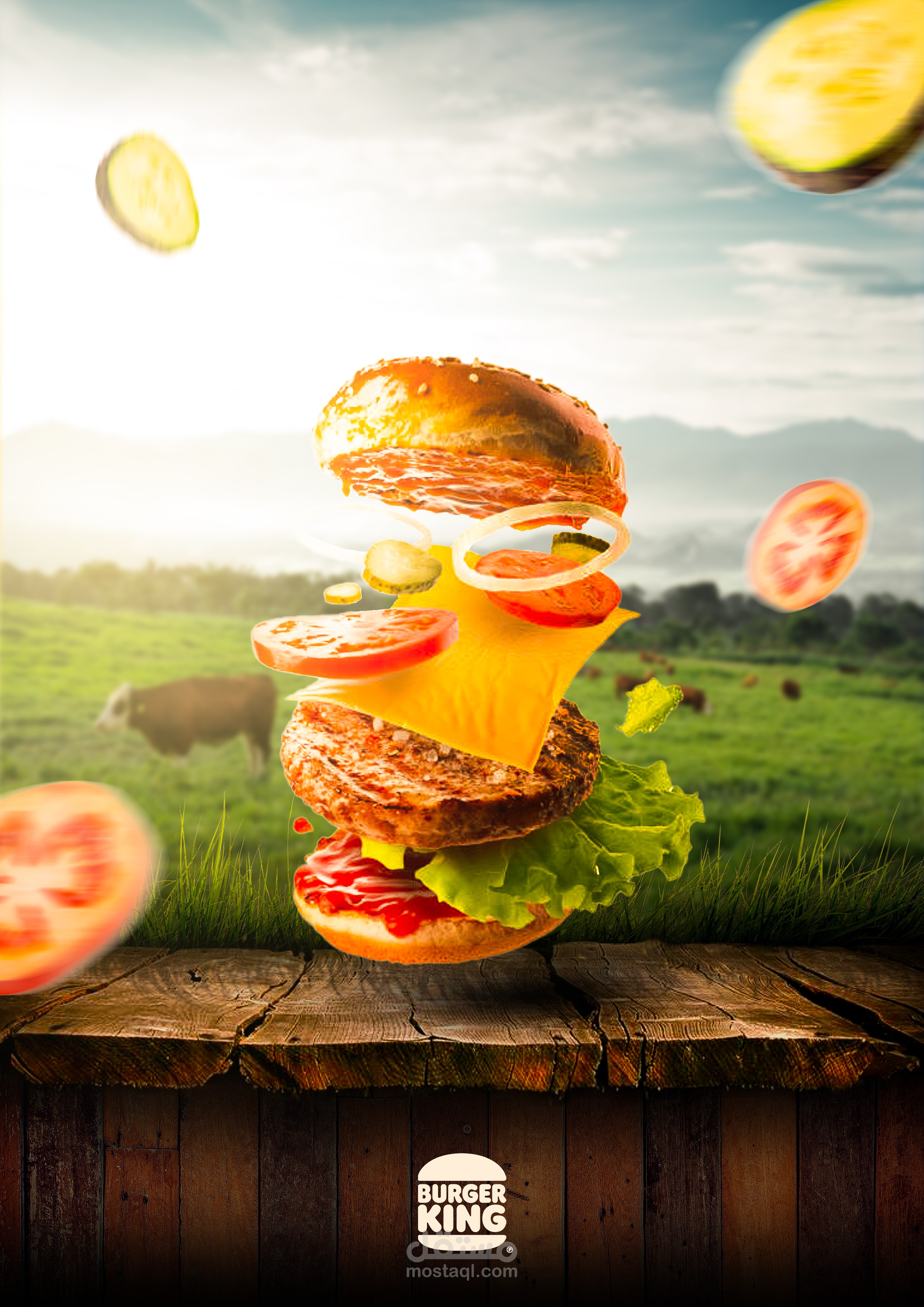 Burger King Poster design