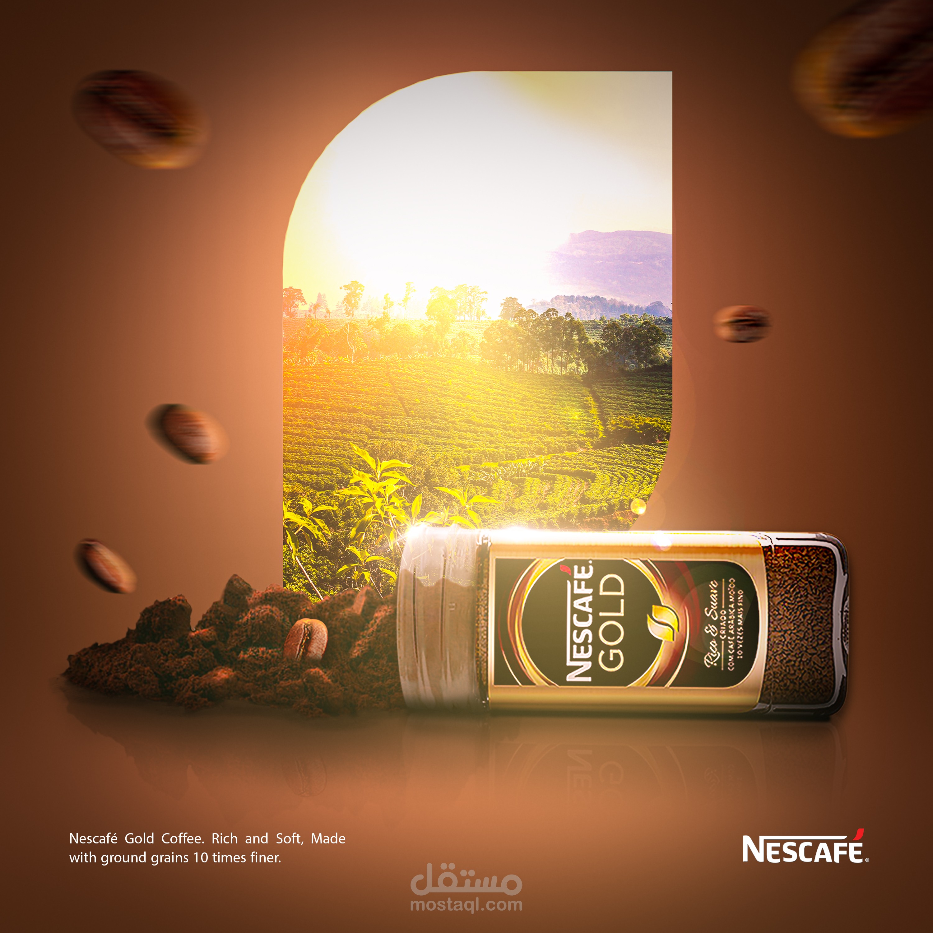 NESCAFE social media Ad design