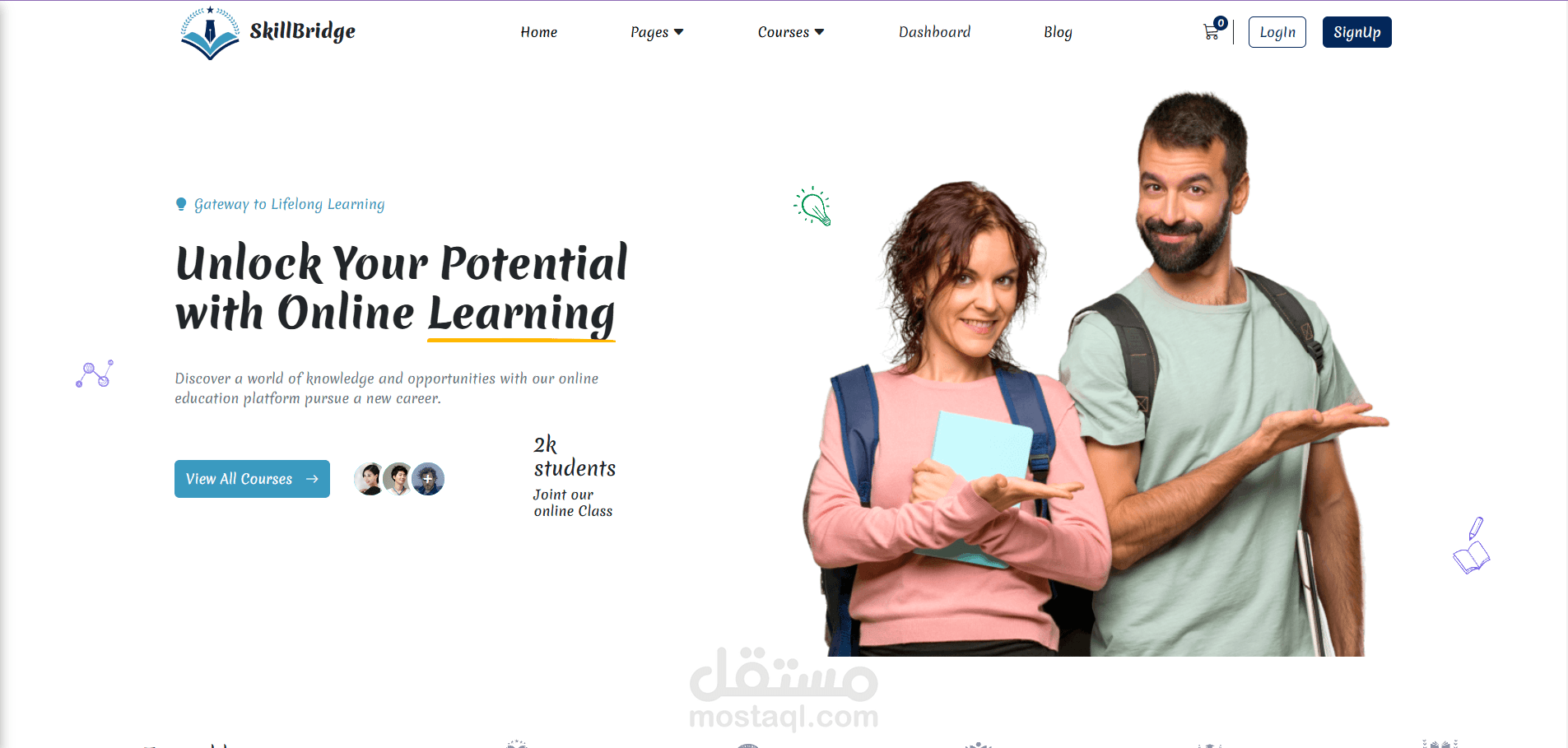SkillBridge LMS Platform