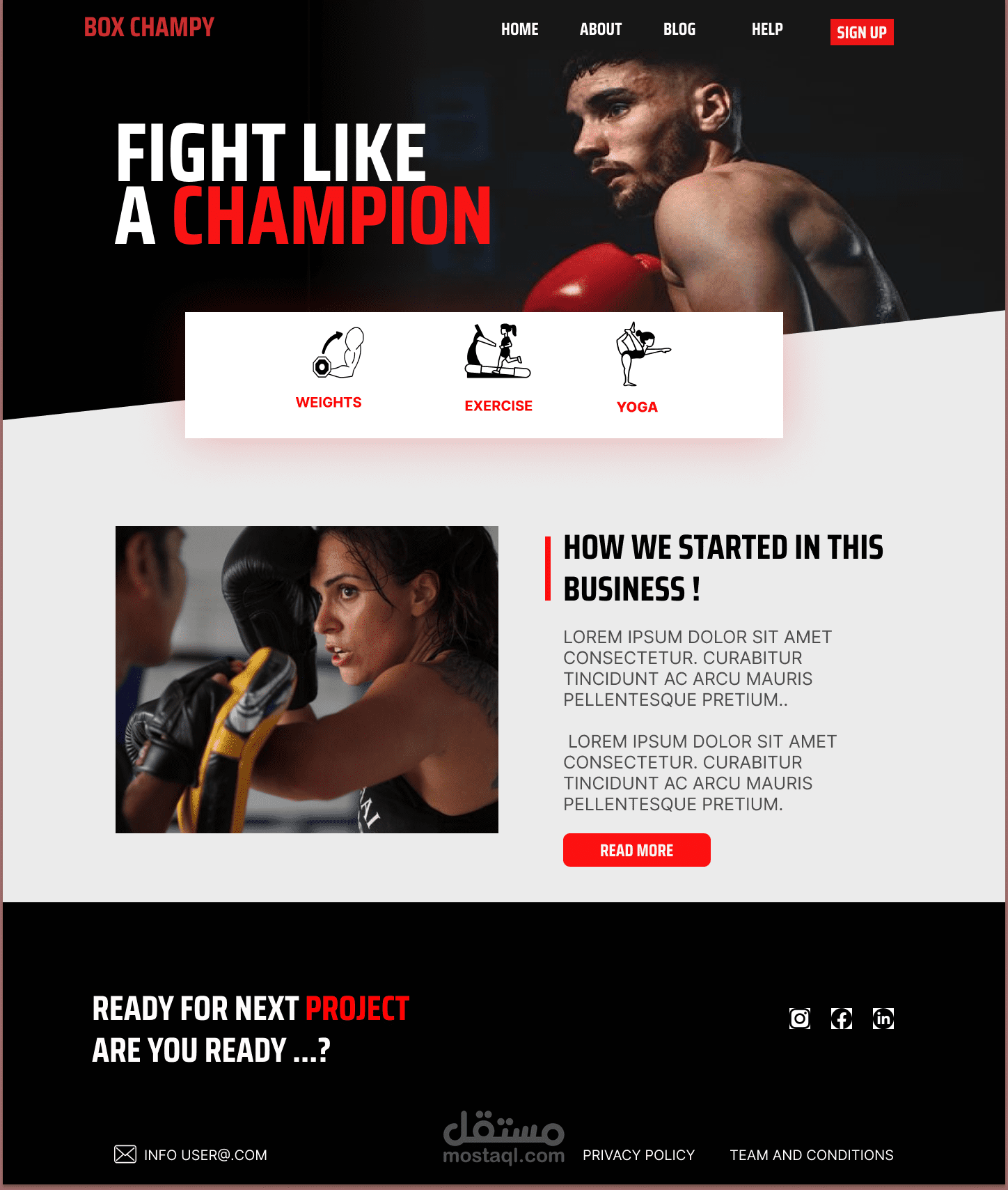 Design Fight Like A Champion