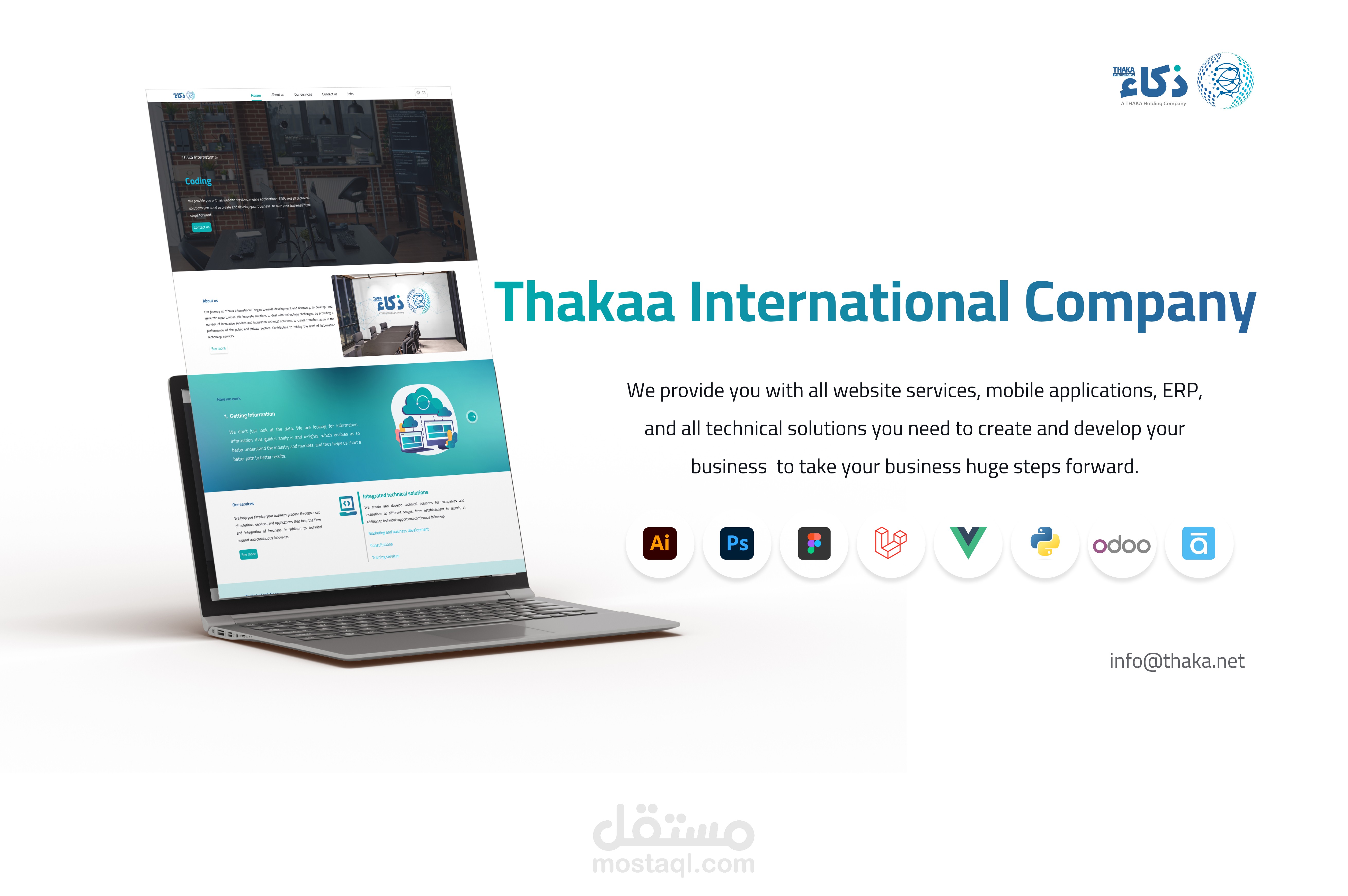 موقع و بروفايل شركة ذكاء انترناشيونال