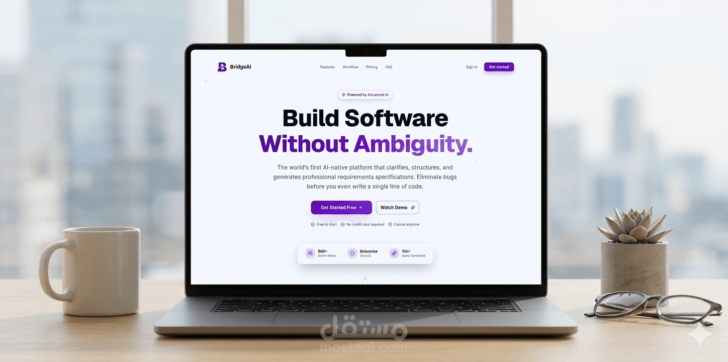 BridgeAI – AI-Powered Requirements Engineering Platform