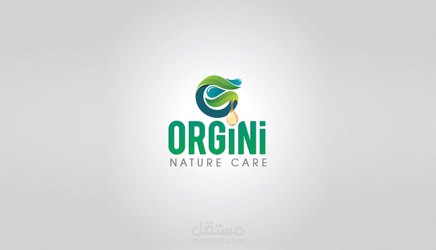 شعار شركة اورجينى لمستحضرات التجميل الدوائية الطبيعية