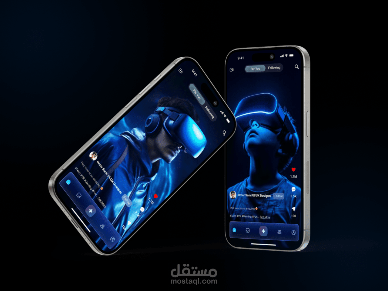 إعادة تصميم تطبيق TIK TOK
