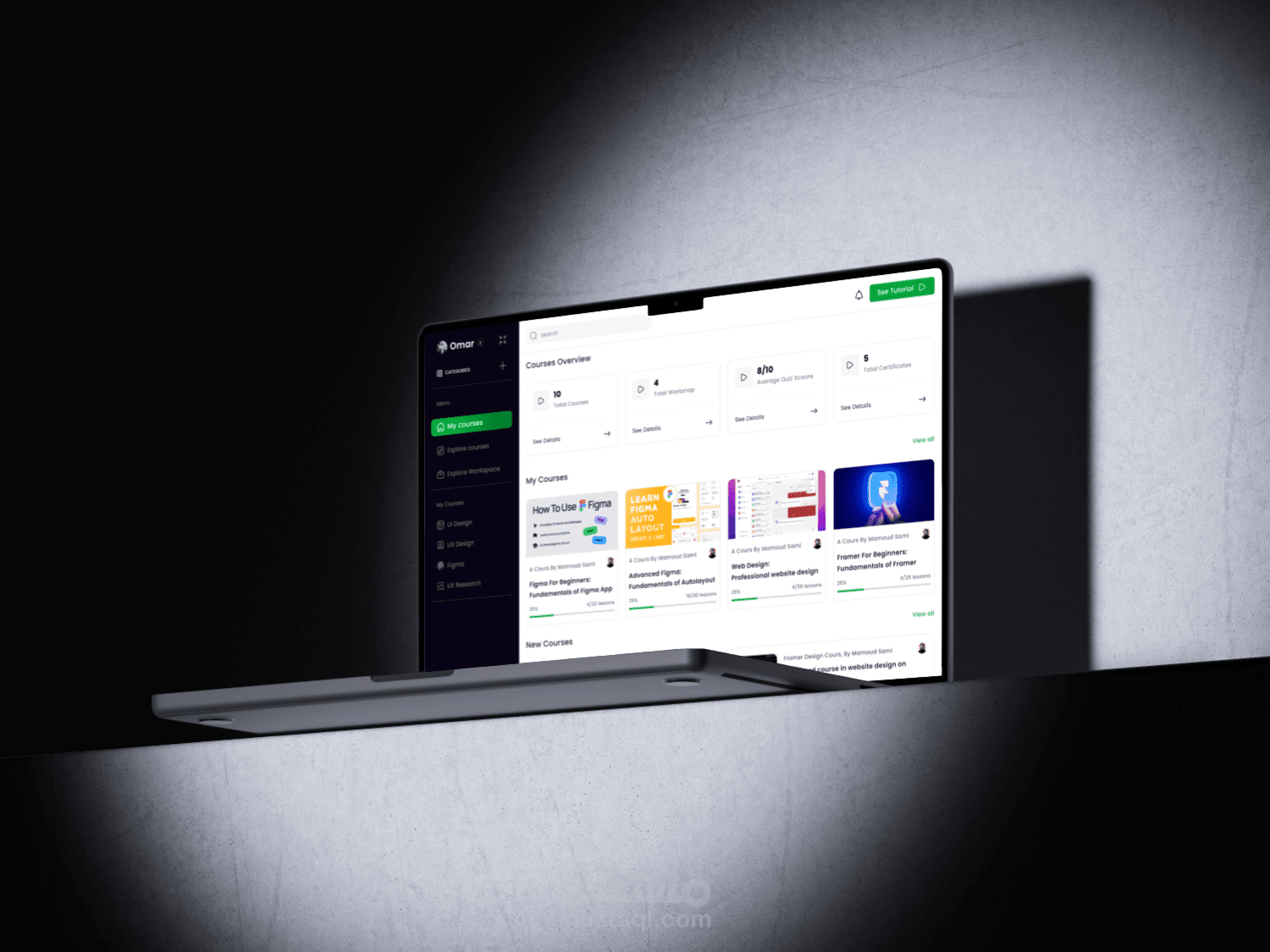 E-Learing Dashboard